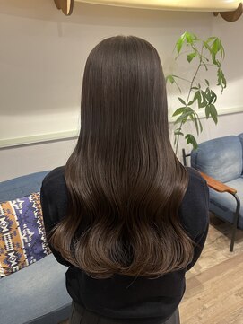 リルーム 伊勢崎店(Re:room) エクラスタトリートメント◎/秋色/透明感カラー