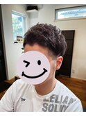 アップバングショート