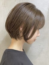 《*ショートヘアが初めての方も*》短くなりすぎず、スタイリングもしやすいスタイルをご提案[調布/前髪]