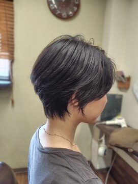 ミーツ meets+ 【ハンドブロー仕上げ】イケメンショートスタイル