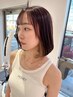 【髪質改善カラー】カット+PXカラー+美髪チャージトリートメント￥23256