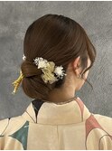 名古屋　レンタル　訪問着　着物　七五三　袴　お宮参り　ヘア