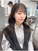【オススメ】オリーブベージュ韓国レイヤーくびれ巻き