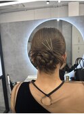 #カチモリヘア#ヘアセット#結婚式ヘア