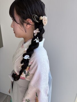 美容室 アイディー i-dee 編み下ろし