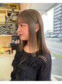 ［木村美容店］ベージュカラー　ハイトーンカラー