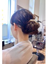 コワファースト  させぼ五番街店(COIFF1RST)&nbsp;シニヨンarrange★