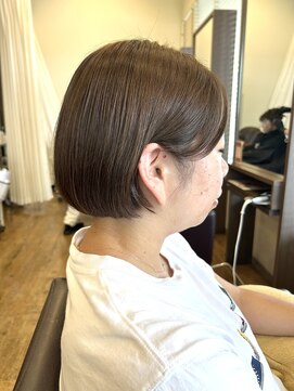 ヘアーブランドジン パルト(HAIR BRAND Jin Palt) ツヤのあるまとまるミニボブ