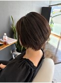 横顔美人ショートボブ◎