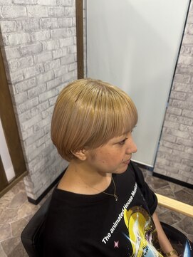 ベルポ(Bellpo) 負担の少ないブリーチを使いました