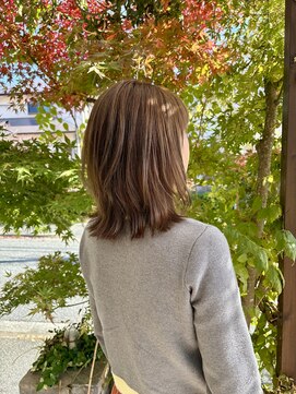 ケークリエイティブコード(K creative COrDE) 柔らかレイヤーミディ×秋色ベージュ