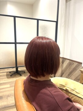 トップヘアー 池の内店(TOP HAIR) チェリーレッド