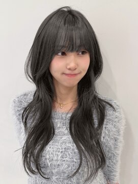 セブンルックス(7LOOKS) 【髪質改善】グレーアッシュ×ウルフロングレイヤー