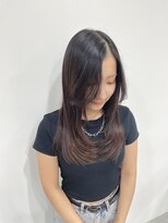 イフプロデュースドバイアミカ(iF produced by Amica)&nbsp;レイヤーカットロング