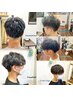 新規メンズ限定！カット+パーマ +クイックトリートメント￥15,950→￥14,300