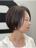 静岡駅ハンサムショートボブショートカット顔周りレイヤーカット