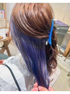 ラピスタ 池袋(Lapista) 韓国ヘアレイヤーカットダブルハイライトカラー【Lapista池袋】