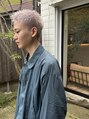 ブルー(BLUE) メンズカットも◎◎◎