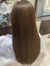 カット+カラー(イノアカラーも可)+髪質改善3step Tr+MB ¥18700→