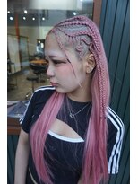 アイダブリューティー ヘア デザイン(IWT hair design)&nbsp;Half cornrow