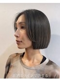 ラインで魅せるカッコ良さ　レイヤーボブ