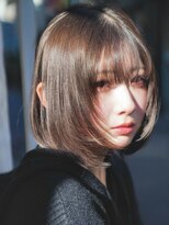 カライング(ing)&nbsp;大人可愛い顔周りレイヤーボブウルフカットミディアム◎20代30代