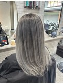 レイヤーカット×バレイヤージュ