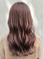 ルノヘアー(Lunohair)&nbsp;ブリーチなし/大人可愛いピンクブラウン/透明感抜群◎/秋カラー