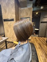 シャインヘアフラッペ 新百合ヶ丘2号店(Shine hair frappe)&nbsp;Shine  hair  frappe  襟足スッキリボブ！