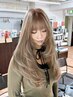 ブリーチ+カラー+カット+リンケージTR¥20000