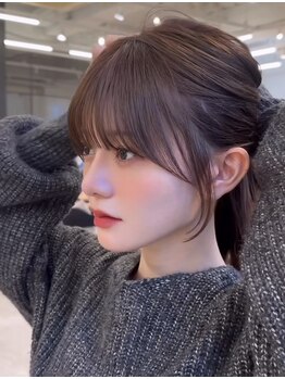 NOVA【12/1 OPEN (予定)】の写真/印象は顔まわりで決まる！骨格や輪郭に合わせたミリ単位の似合わせカットで、結んでも可愛い圧倒的小顔へ♪