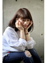 ニコアヘアデザイン(Nicoa hair design) ミディアムボブ