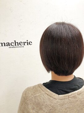 マシェリ ムコノソウ(macherie mukonosou) エイジングケア仕立て☆大人ボブ☆