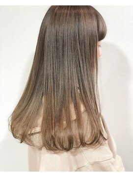 クラン(clan) clan<ナチュラルヴェールウェーブロング×ベージュブルージュ>