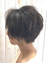 ヘアデザイン ハル(hair design HaLu)&nbsp;#ショートヘア#無造作ヘア #ゆるふわ