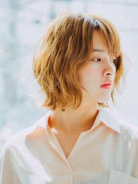 プロデュース 相模原店(Produce) 前下がり★ナチュラルボブ★似合わせカット