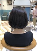 簡単スタイリング/大人ボブ/ナチュラルボブ〈深味信也〉