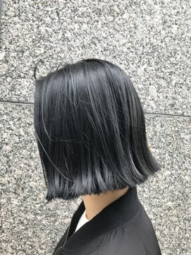 ヘアーワークス ヘルム 渋谷店(HAIR WORKS HELM) [HELM渋谷] ネイビーブルー