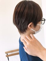 イースタイル 桂店(e-style)&nbsp;眼鏡に似合うショートボブ
