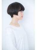 ネイビーカラーマッシュヘア♪サラ艶グラボブY越谷20代30代40代