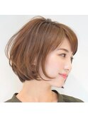 ワンサイドショート/ボブ/ブランジュ/ダブルバンク 表参道/青山