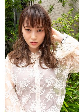 アンジェリカ 名古屋店(ANGELICA) ANGELICA シースルーバング チョッピーバング レイヤーカット