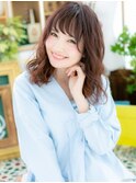 ★ココアブラウン外国人風くせ毛風抜け感カール20代30代40代★7