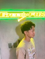 グリーディーフォックス 代々木(Greedy FOX)&nbsp;かき上げヘア/サイドパート/韓国マッシュ/フェードカット/代々木