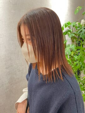 ボンドバイテトテ 三宮元町(BONDbytetote) 【BOND平山のサロンスタイル】テラコッタ ロブ