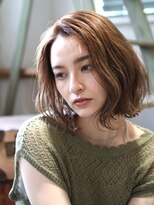 クシュ 所沢東口店(kusyu...) フレンチガーリー前髪なしショート/くせ毛ショート/ダブルカラー