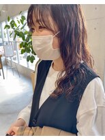 リコ(liko) ロング×デジタルパーマ_テラコッタ