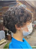 【吉祥寺】マッシュショート　パーマ　刈り上げ　カワイイ