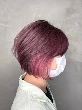 ベジータ(VEGETA) mauve pink×light pink