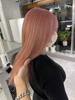ファイブバイジエクト 堀江(FIVE by The Ect)&nbsp;【人気韓国風ヘア☆】ペールピンクベージュ×シースルーバング11